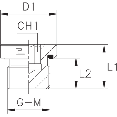 Заглушка VE (Ш) 48x2