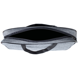 Папка с ручками Премиум А4 "Графит", полиэстер, на молнии, 60мм, ArtSpace