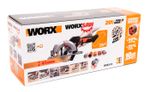 Циркулярная мини-пила аккумуляторная бесщеточная 120 мм 20В WORX worxsaw WX531.9