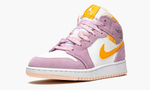 Air Jordan 1 Mid SE GS "Arctic Pink University Gold"
