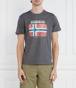 Футболка S-GUIRO Napapijri - серый(NP0A4H22)