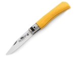 Нож складной Old Bear OBy-Old Bear Young S, W1.4060, Satin, жёлтый ламинат