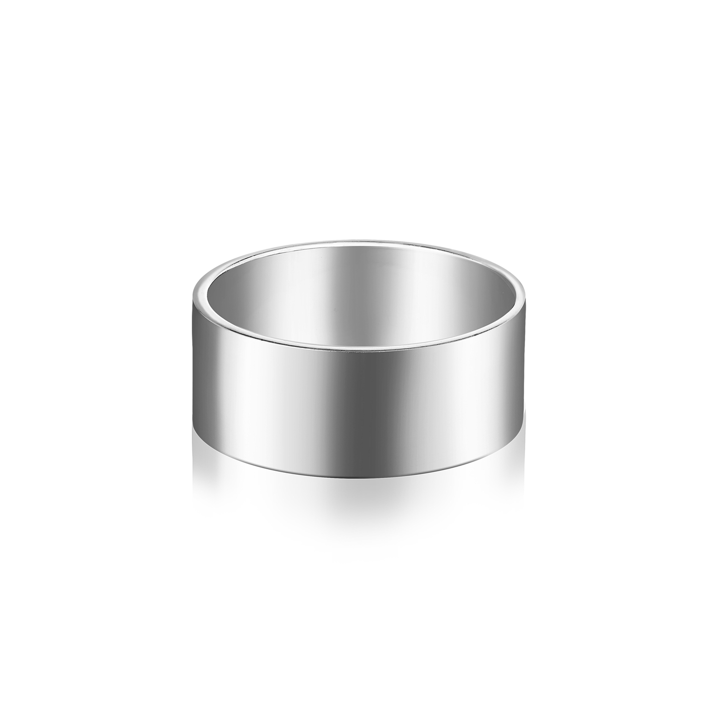Кольцо Base 8 мм, матовое