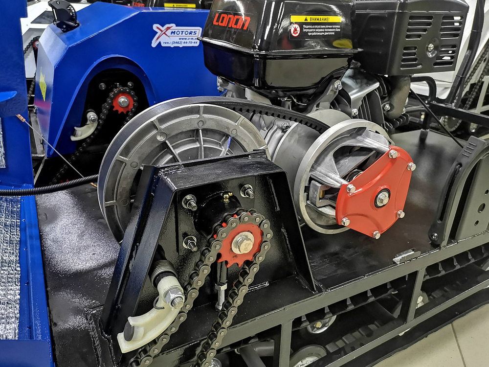 Мотобуксировщик SNOWBEAR 500 15