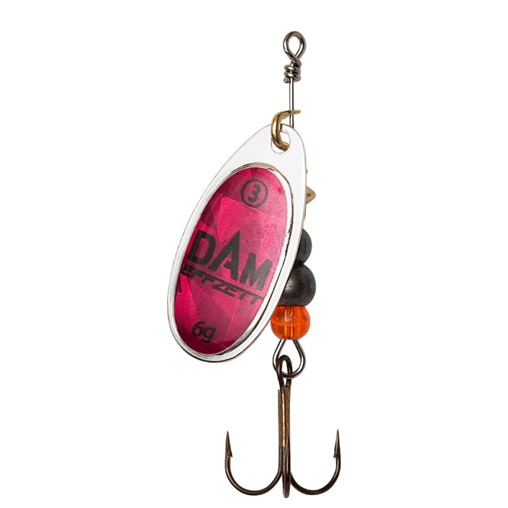 Блесна DAM EFFZETT FLUO SPINNER 12гр - #5 - Magenta Prisma