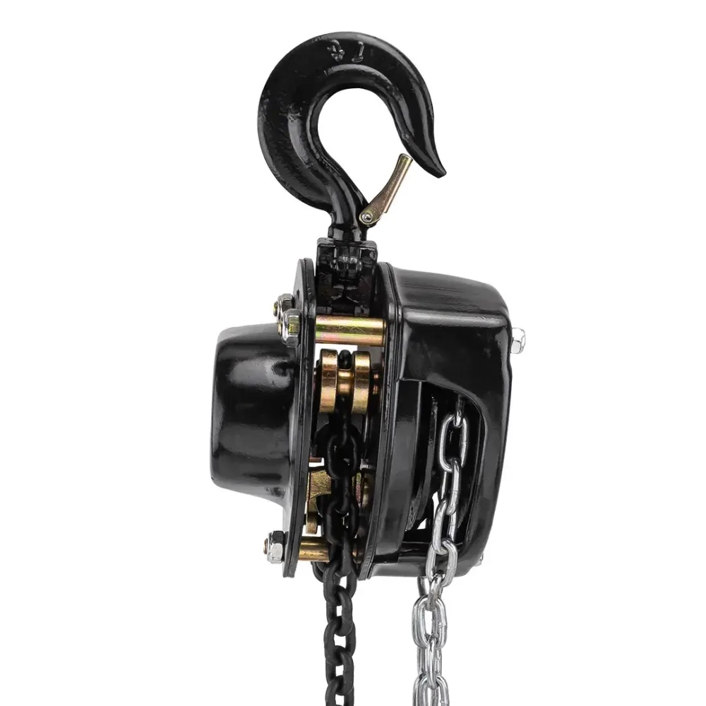 Лебедка механическая подвесная с лепестковым механизмом фиксации цепи натяжения 1т (длина цепи - 2.5м) Forsage F-TRC90101A
