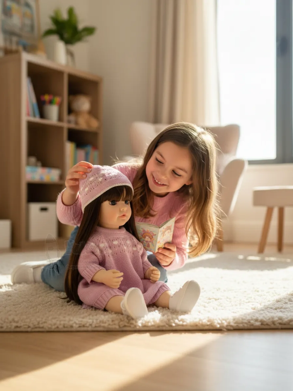 Говорящая интерактивная аниматронная кукла Оля реборн