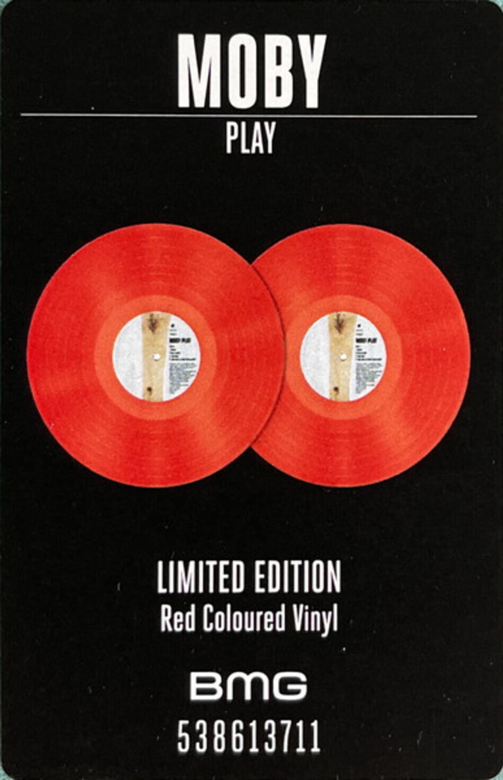 Moby / Play (Limited Edition)(Coloured Vinyl)(2LP)