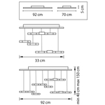 Подвесной светодиодный светильник Favo Lightstar 750262