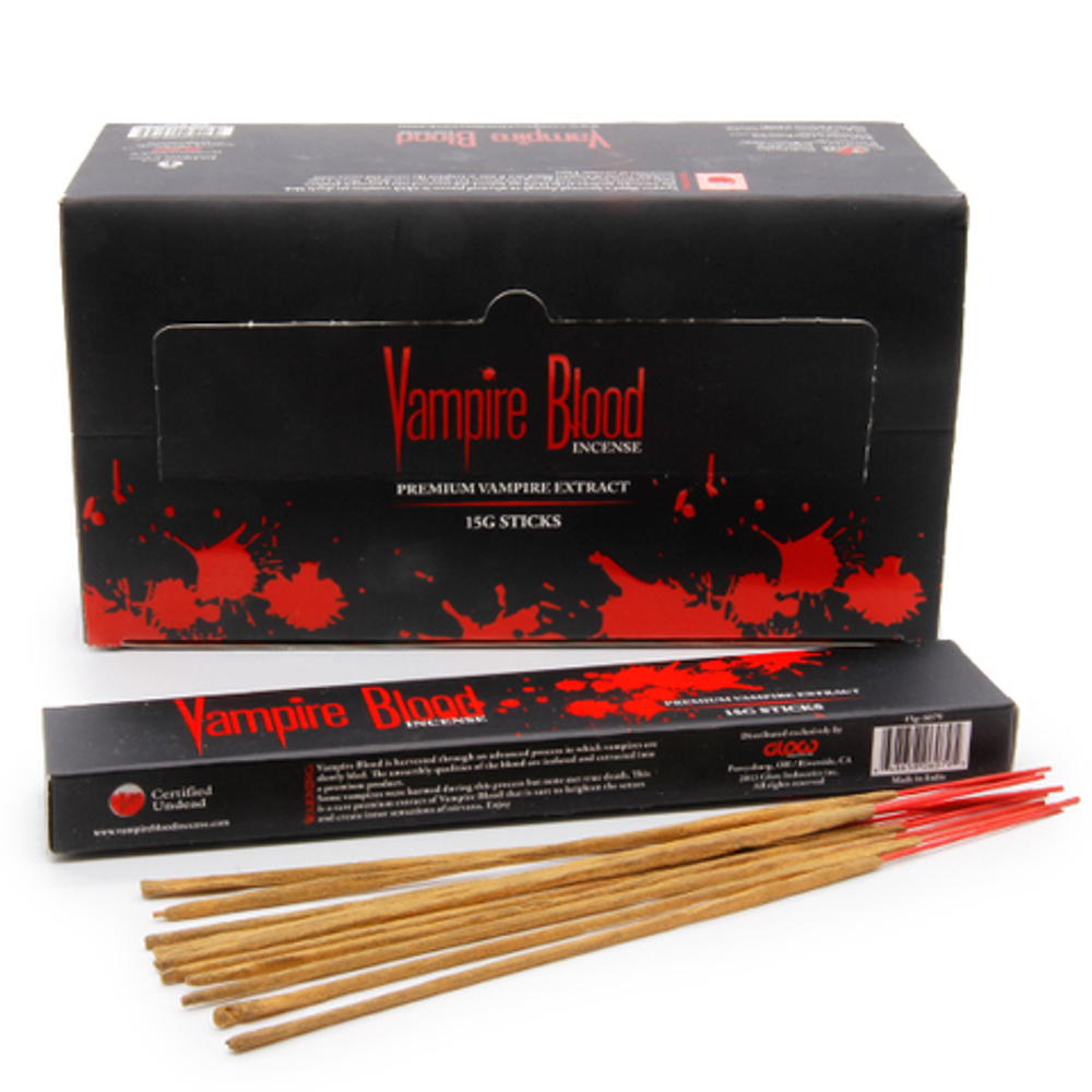 Nandita Vampire Blood Благовоние-масала Кровь Вампира (можжевельник, осина, самшит), 15 г
