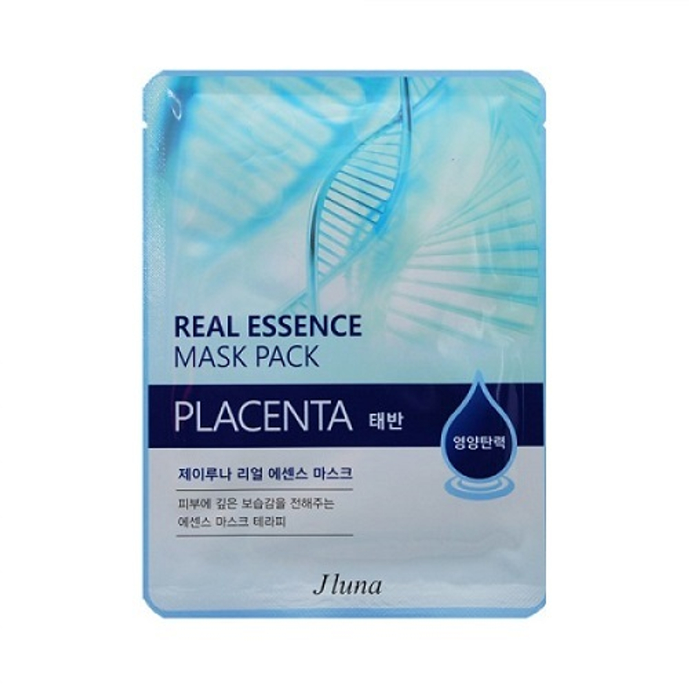 Маска тканевая с плацентой Juno Real Essence Mask Pack Placenta