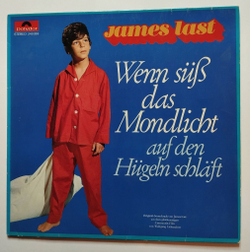 Винтажная виниловая пластинка LP James Last Джеймс Ласт Wenn Sub Das Mondlicht (Germany 1969)