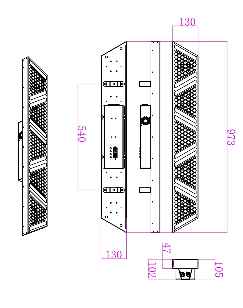 Световой прибор Amixled TRIBAL RETRO FX