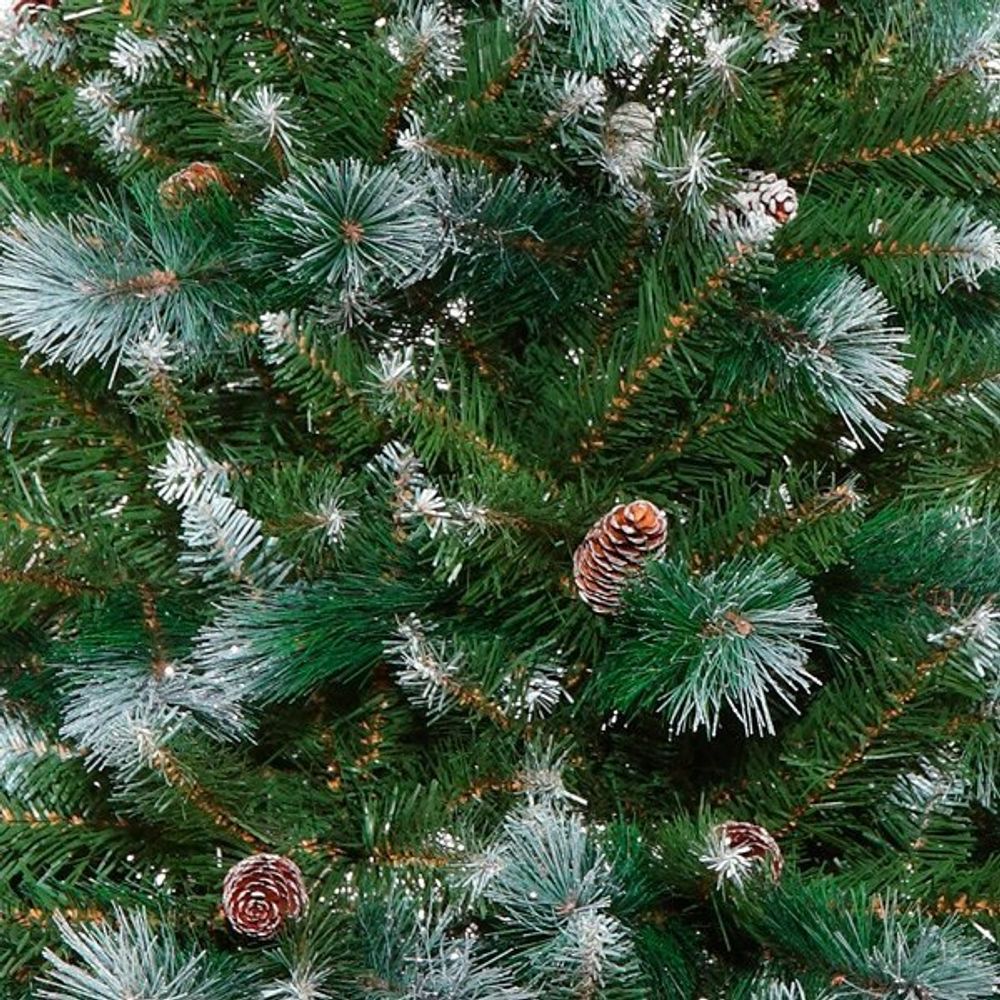 GAEM Елка искусственная "Серебристая", L104 W104 H180 см, 775 веток