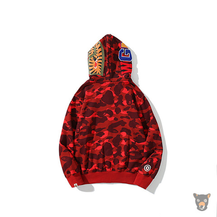 Зип-худи Bape с двойным капюшоном