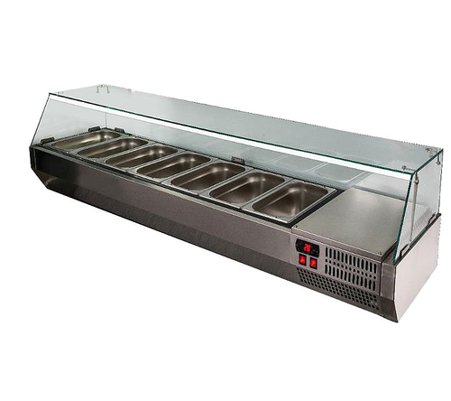 Витрина холодильная POLAIR VTi4v-G (9х GN 1/4)