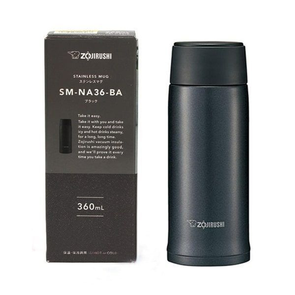 Термос Zojirushi SM-NA36-BA 0,36 л (черный)