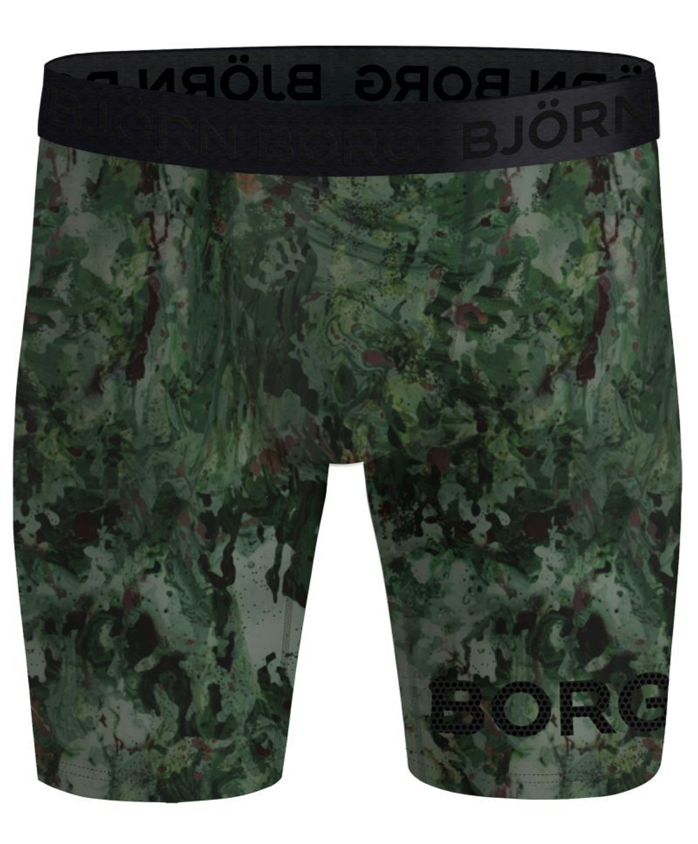 Боксерки теннисные Bjorn Borg Performance Boxer Long Shorts 2P - multicolor