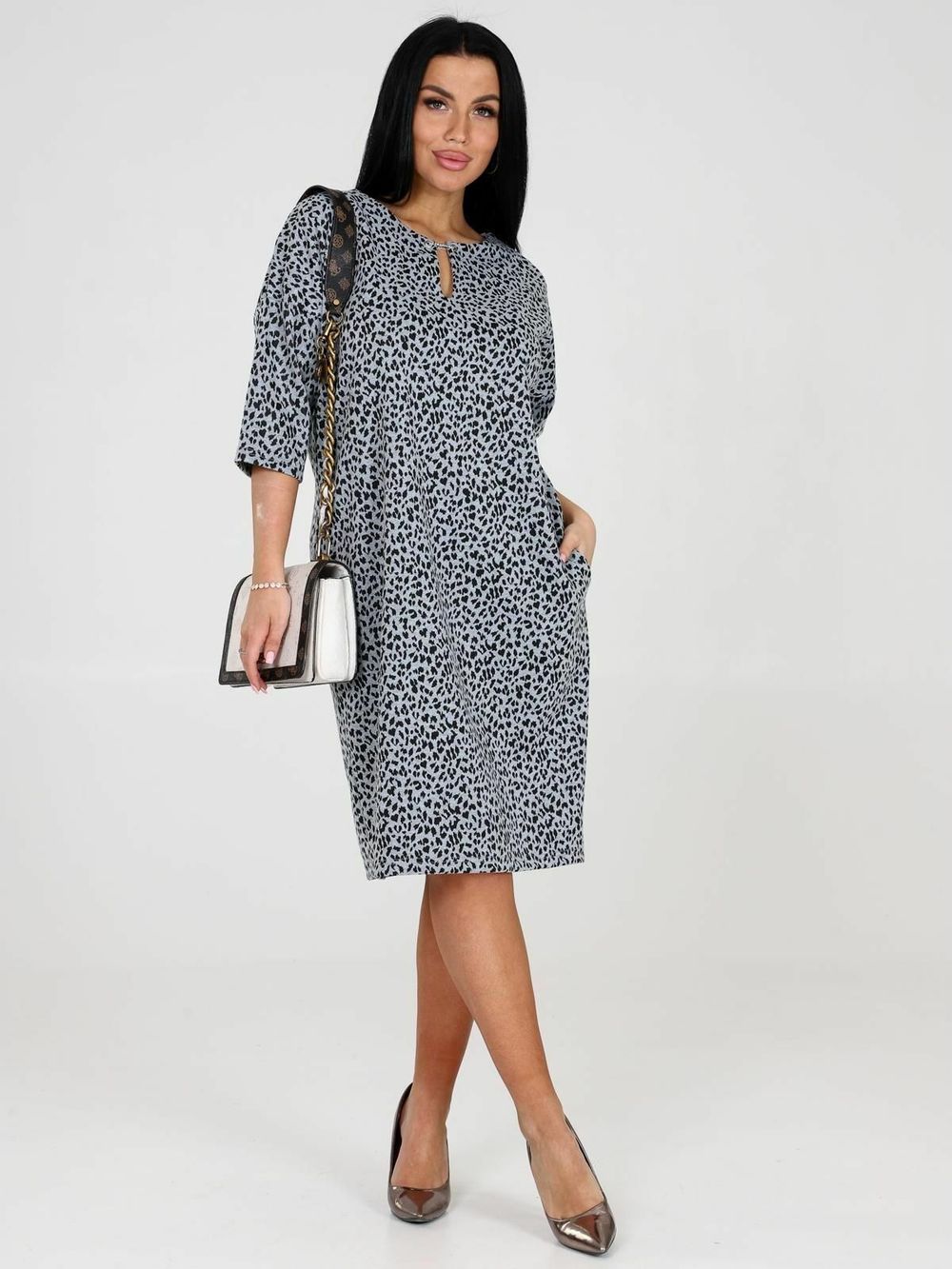 Маргарет - платье светло-серый Iv-capriz (Акция)