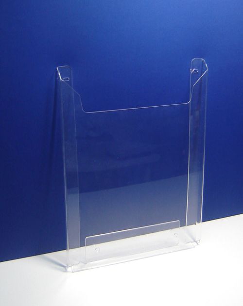 Карман буклетница настенная А3 верт, 20мм, акрил 2мм