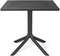 Пластиковый стол Clip 80х80 см антрацит