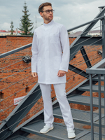 Халат медицинский мужской | Х-235 б клеон проф