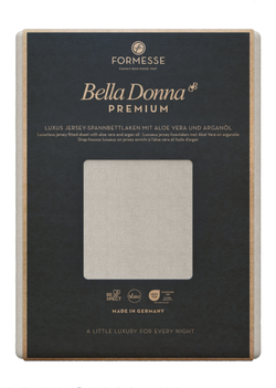 Простыня на резинке 140x190-160x220 Formesse Bella Donna Premium 0213 Anthracite