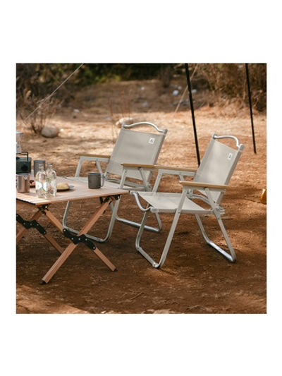 Кресло туристическое Naturehike Nightfall T01, складное, 45х54х67 см, бежевое, до 120 кг