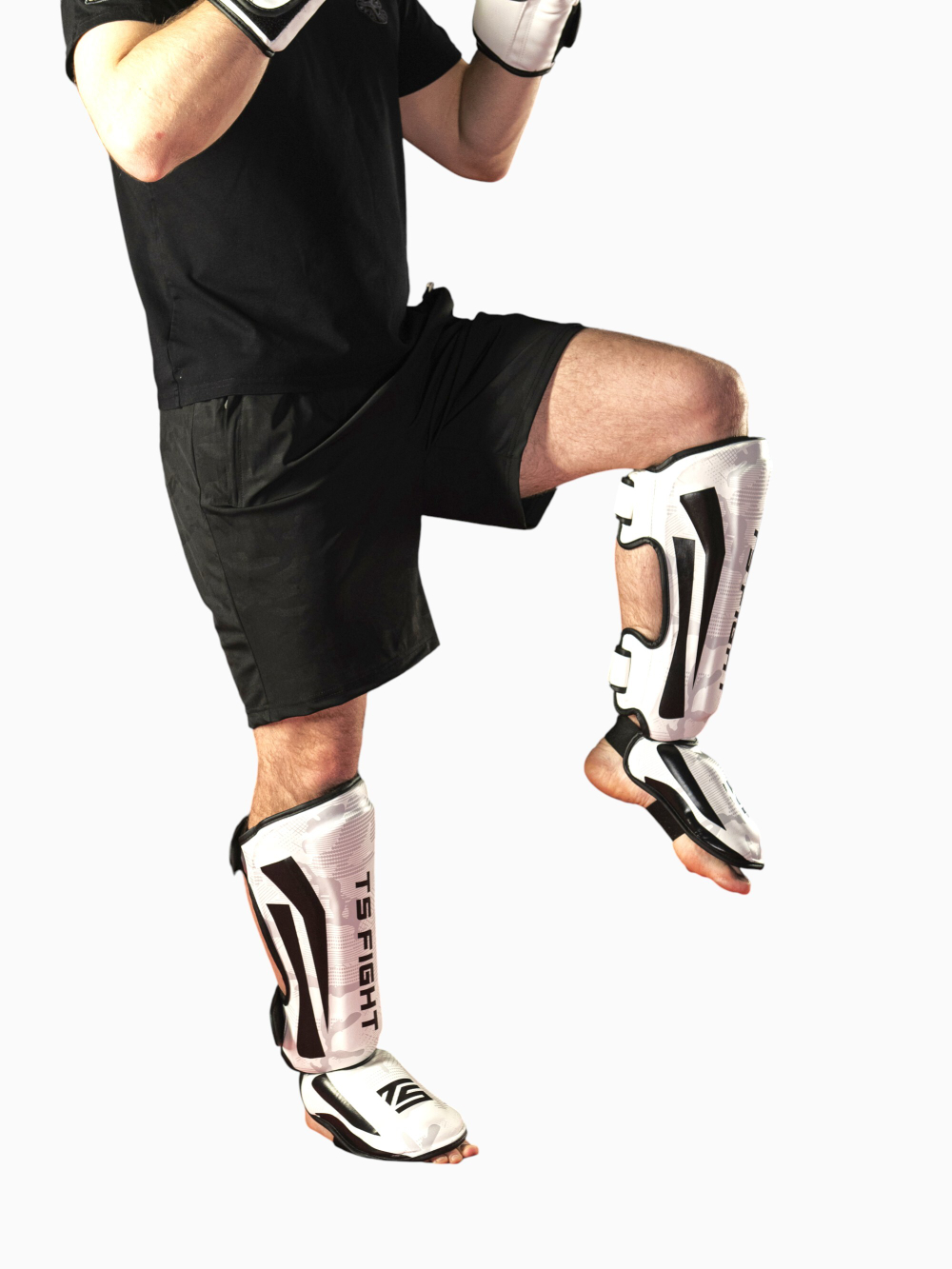 Защита голени и стопы Tomorrow Star Fury White Black
