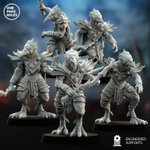 Grand Alliance Chaos Disciples of Tzeentch Tzaangors 1 шт. миниатюра для dnd, днд, pathfinder, фентези, Настольная игра, НРИ, Варгейм, РПГ