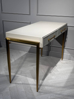 Стол-консоль Ist Casa Роззи с 2-мя ящиками, 120х55х78 см, бежевый