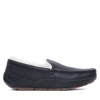UGG Mens Ascot Leather Navy