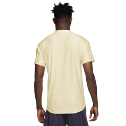 Мужское поло теннисное Nike Court Dri-Fit Advantage Polo - coconut milk/coconut milk/black