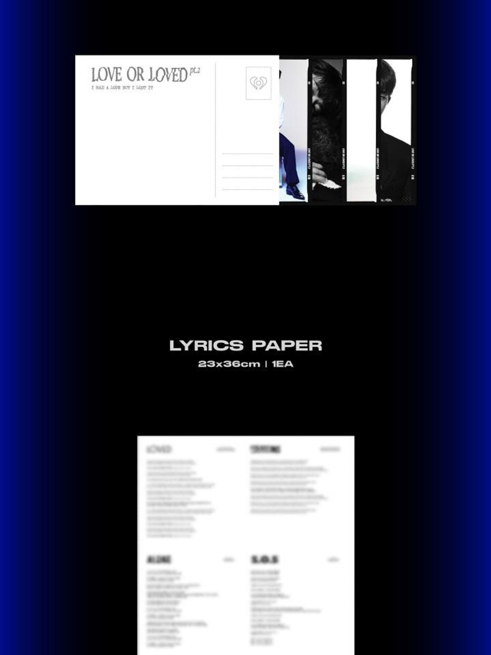 Альбом B.I - LOVE OR LOVED PART.2 LETTER Version
