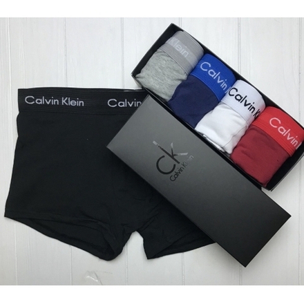 Набор "Фортуна" 4 трусов Calvin Klein 365 (ХИПСЫ)
