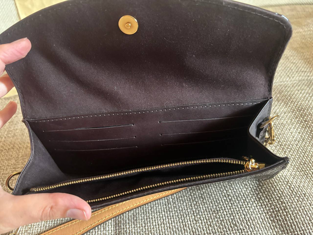 Сумка Louis Vuitton Amarante Monogram Vernis Sunset Boulevard bag