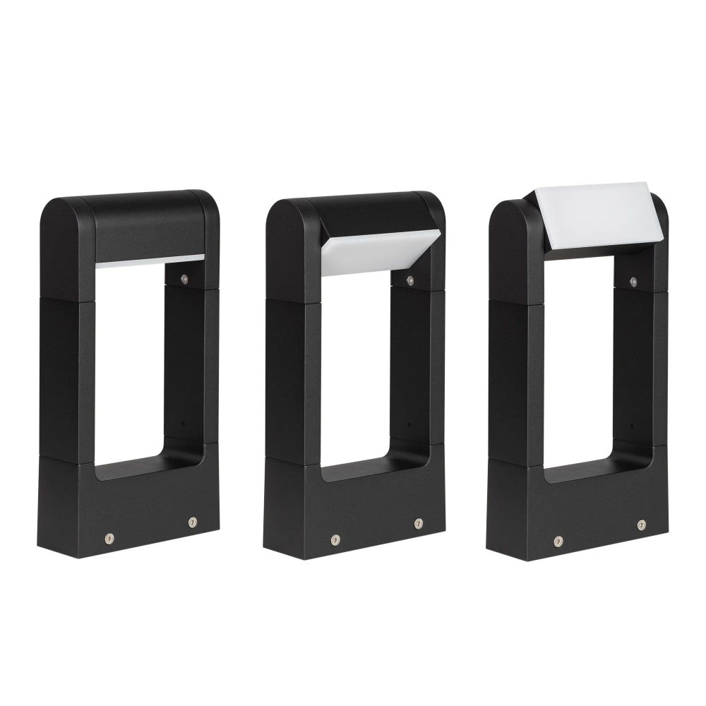 Светильник LGD-PATH-FRAME-ROTARY-H300-6W Warm3000 (BK, 111 deg, 230V) (Arlight, IP65 Металл, 3 года) 020344(1)