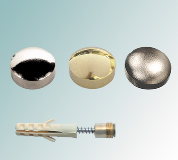 Держатель 5.10 Д 01 D=16мм S4-6мм, серебро зеркальное