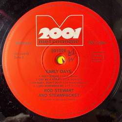 Винтажная виниловая пластинка LP Rod Stewart and Steampacket Early Days (Germany 1974)
