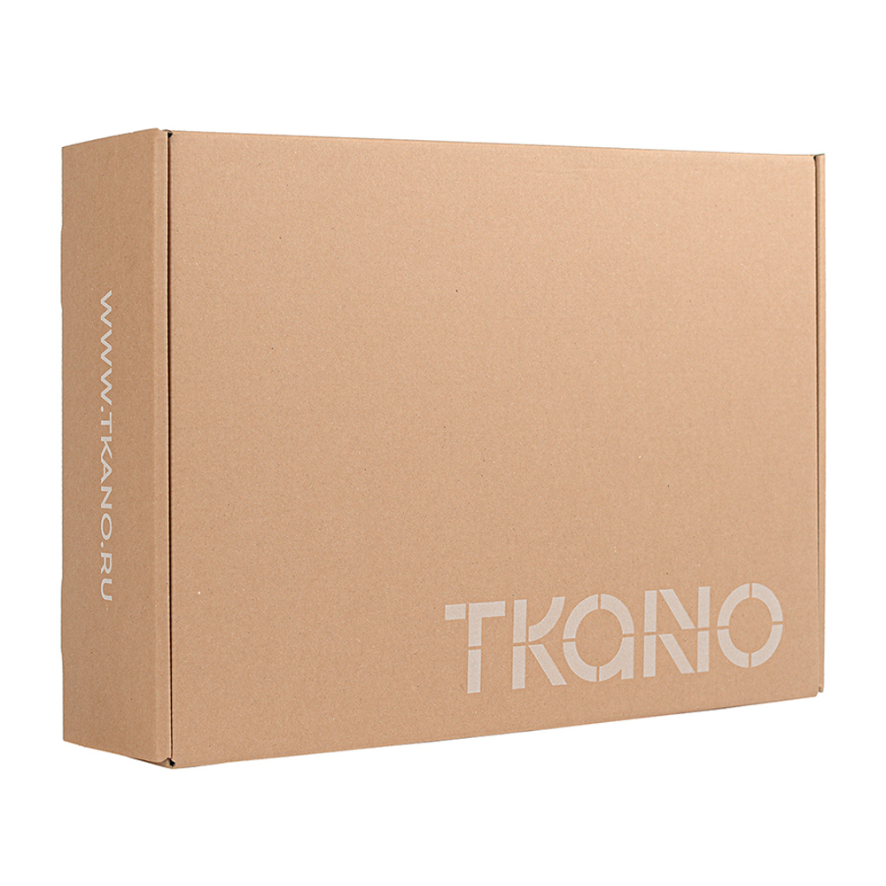 Плед из стираного хлопка темно-синего цвета из коллекции essential, 130х180 см