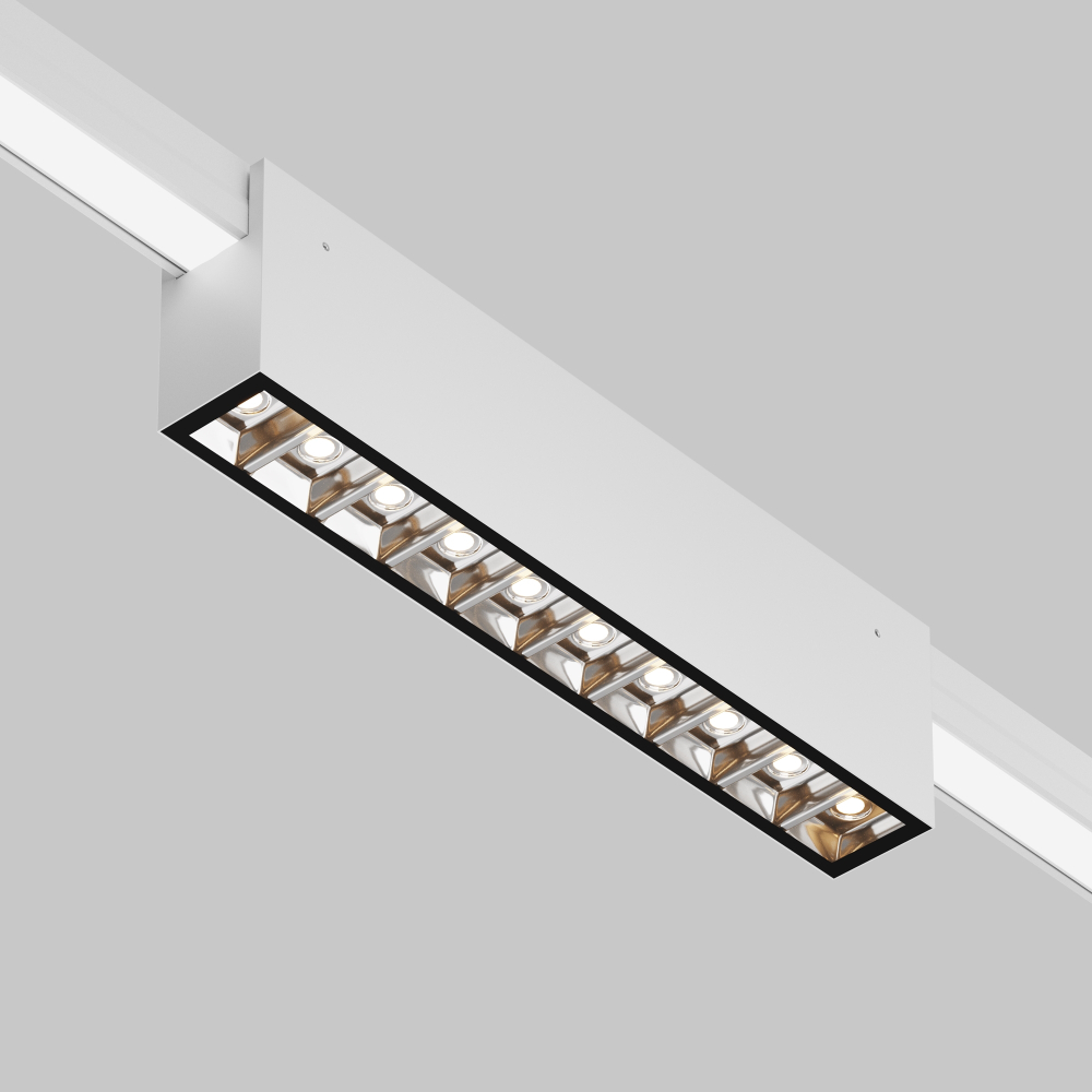 Уличный трековый светильник Maytoni Elasity IP Points O-TR01-3-S-20WW3K