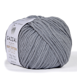 Пряжа Baby Cotton XL 50 г,105м,50%хлопок, 50%акрил (цена за 1 шт)