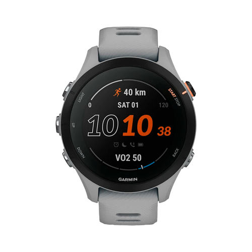 Умные часы Garmin Forerunner 255s, 41mm, Powder Gray (010-02641-12)