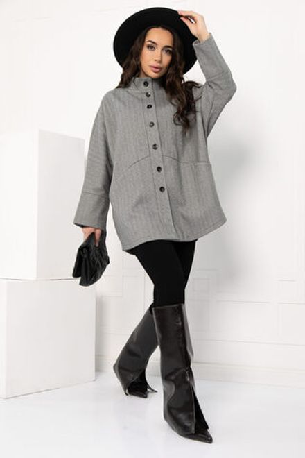 Жакет Вместе навсегда (светло-серый) Б12803-4М LT Collection