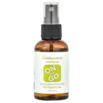 Mild By Nature, On-The-Go, очищающее средство для рук, без спирта, с ароматом лемонграсса, 60 мл (2 жидк. унции)