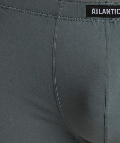 Трусы мужские боксеры (3шт), Atlantic 3MH-156, графитовый + изумрудный + темно-синий