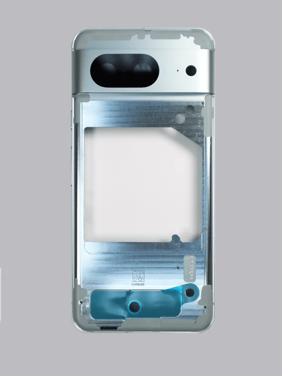 Средняя часть корпуса (рамка) для Google Pixel 8 зеленая (Mint)