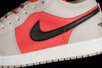 Jordan 1 Retro Low Light Iron Ore Siren Red