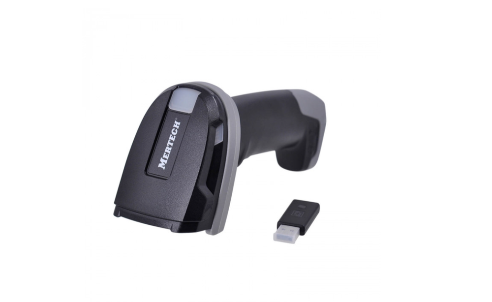 Беспроводной сканер штрих-кода MERTECH CL-2410 BLE Dongle P2D USB Black