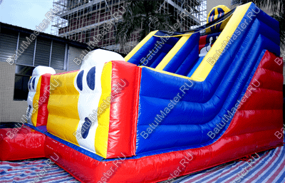 Детский надувной батут-горка "Зайка" 7*5*5 м